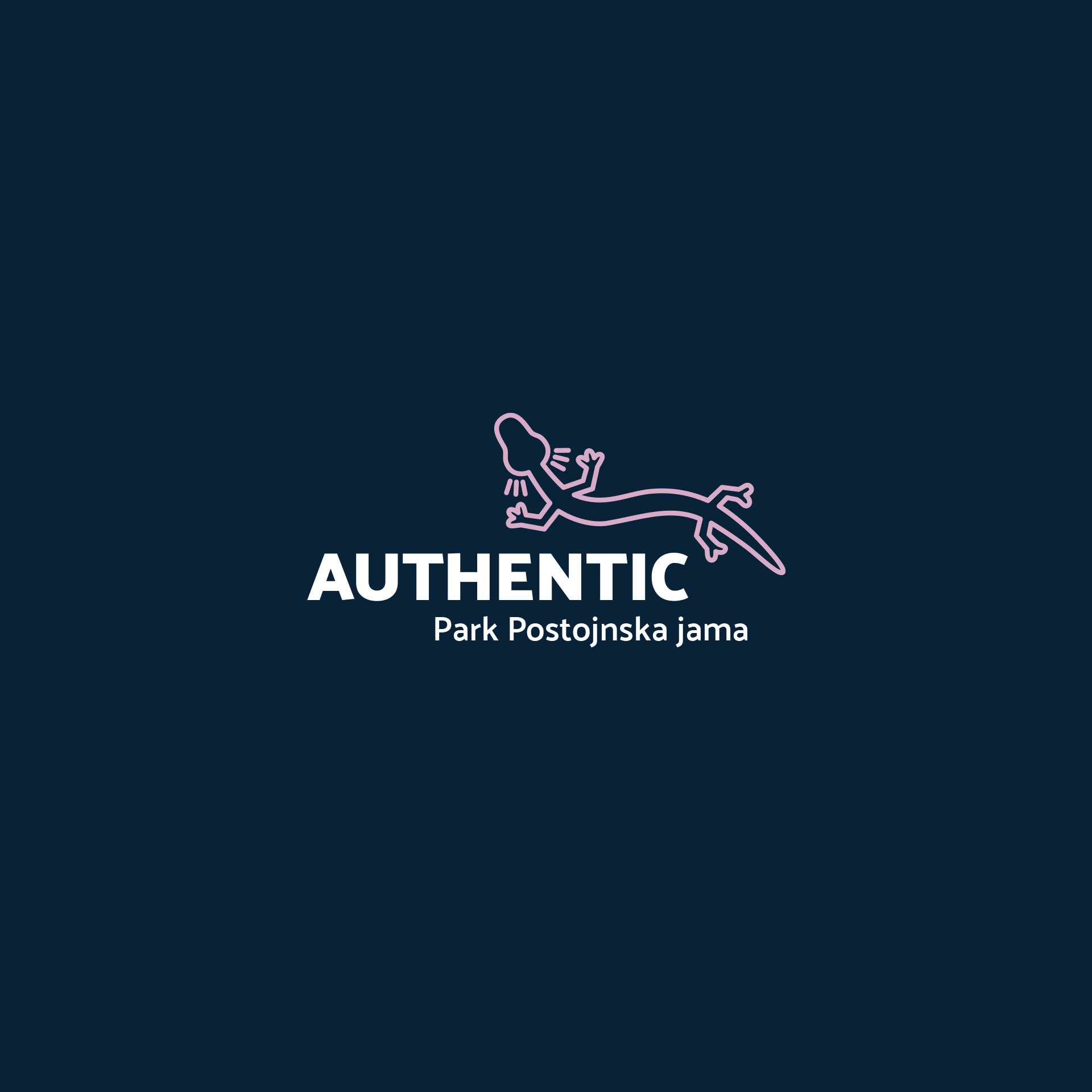 Logotip za Authentic Park Postojnska jama